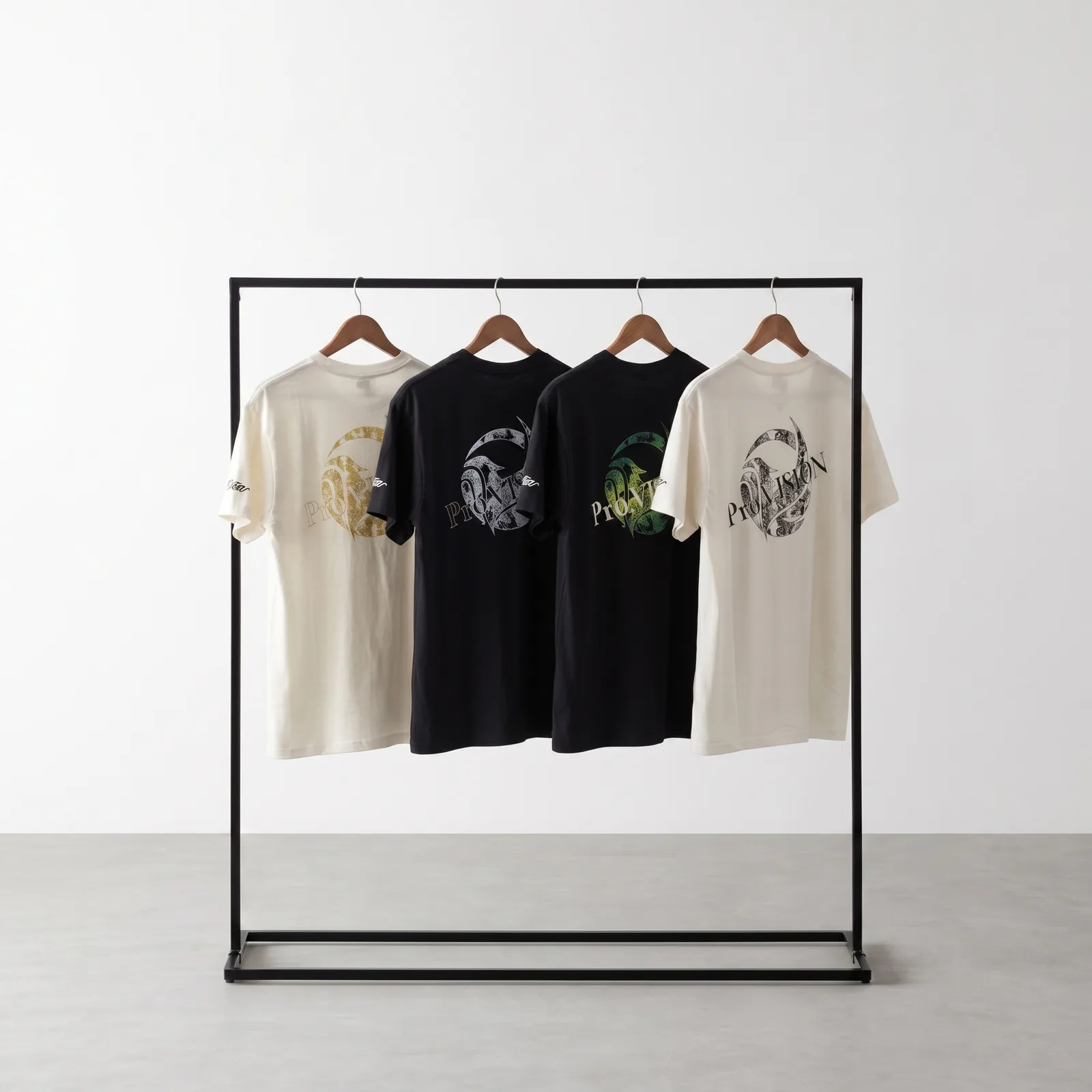 Pro.VISION JAPAN オリジナルTシャツ White×Black（4/4）